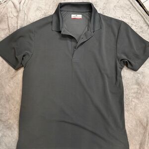 Grand Slam Men's Grey golf‎ Polo-shirt medium